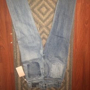 Revive denim two tone jeans